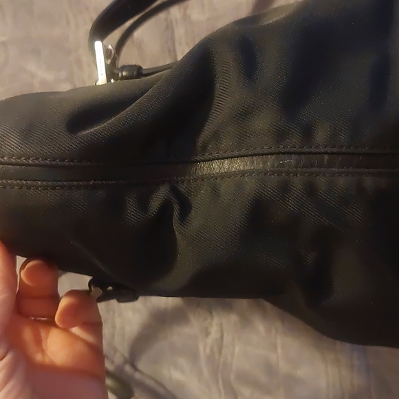 Coach microfiber shoulder bag - Picture 5 of 11